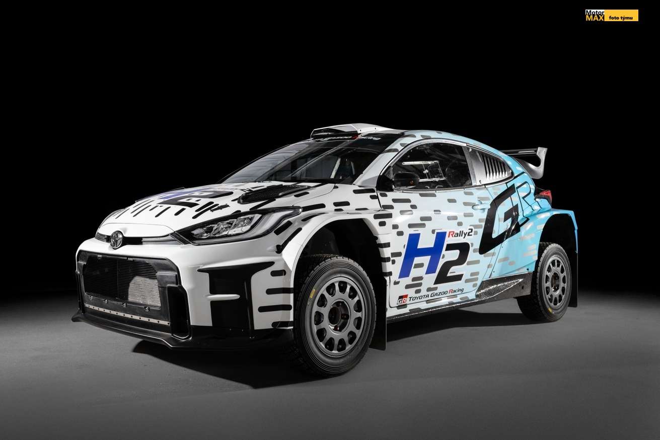 Toyota debutuje s vodíkovým vozem na nadcházející Rally Finsko 2025.