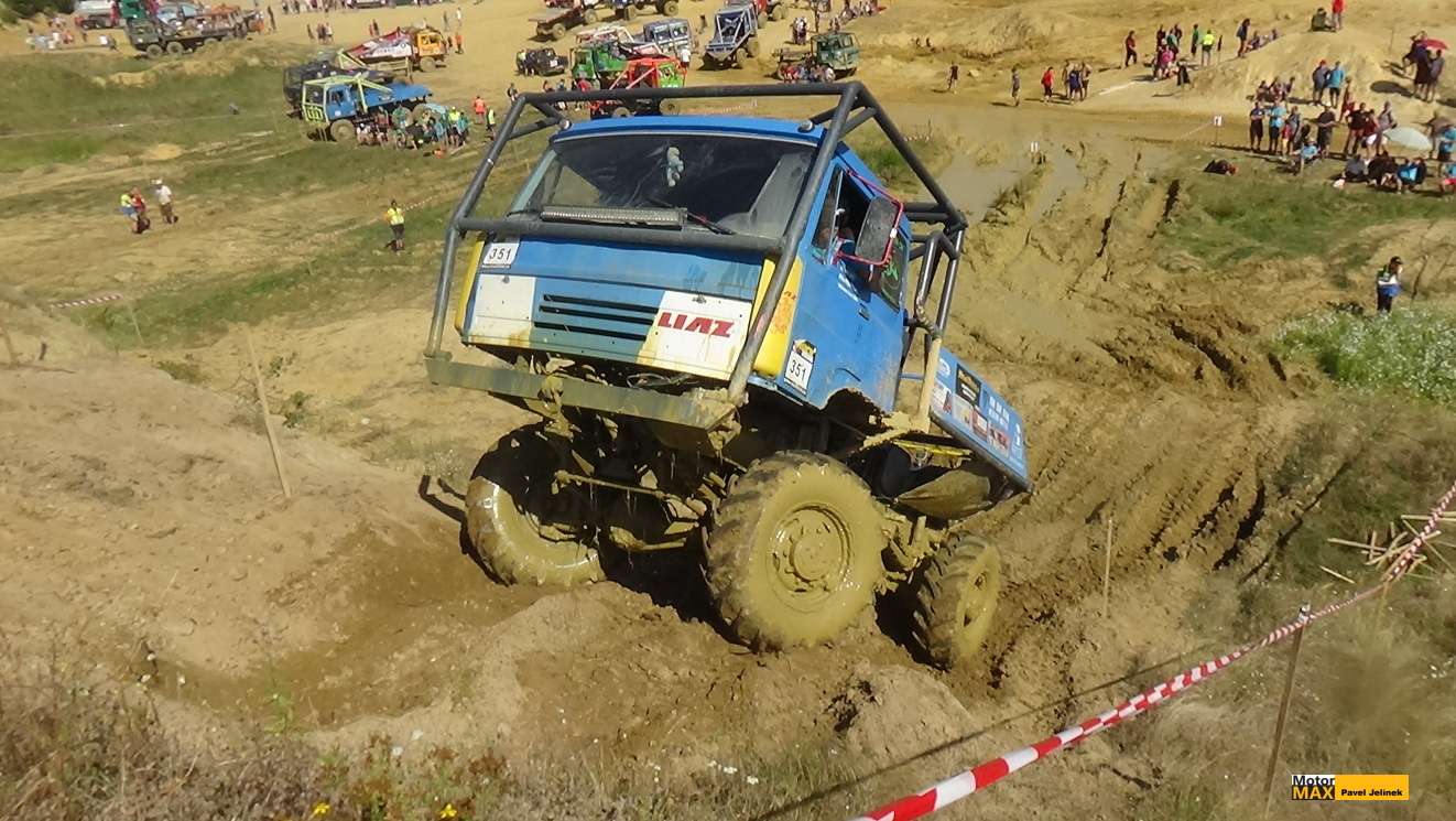 Akční Trucktrial Kunštát 2025. Fotogalerie Pavla Jelínka. Neděle.