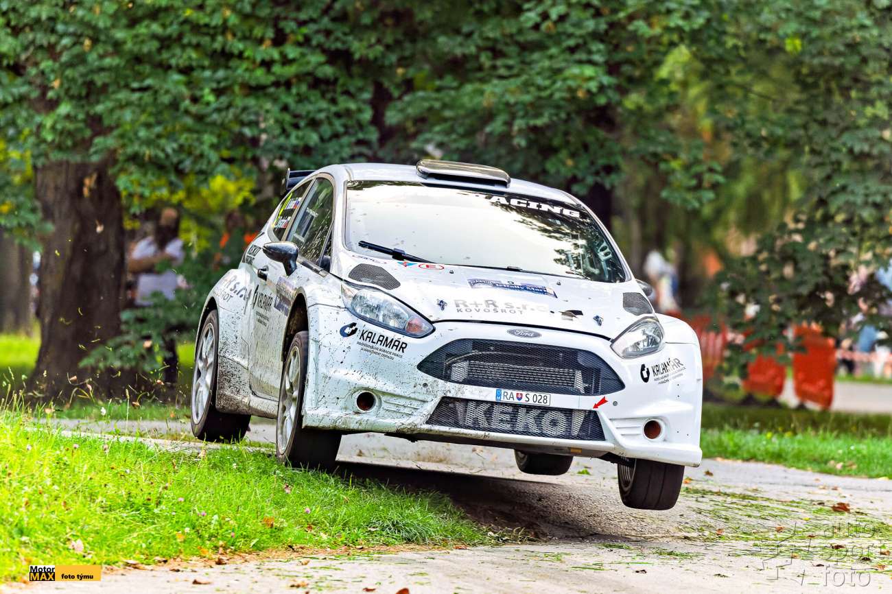 Marián Kekeňák s Fordem Fiesta Proto v Martině zvítězil ve třídě.