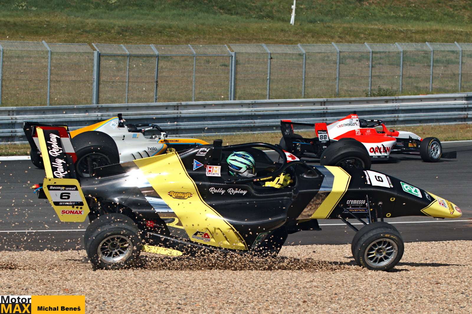 Létající formule při Masaryk Racing Days 2025 …. Akční video.