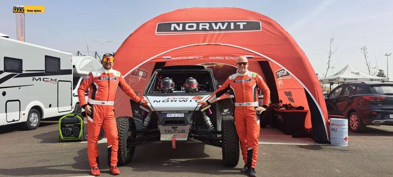 Martin Benko má za sebou  Prolog na Rallye du Maroc 2025.