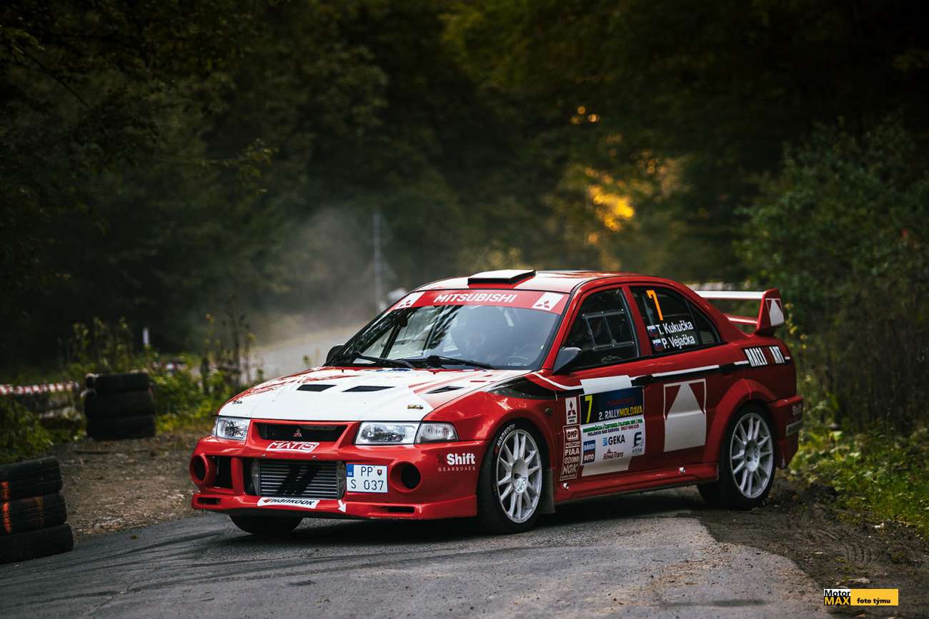 Tomáš Kukučka a Peter Vejačka na Rallye Moldava první ze zbytku světa….