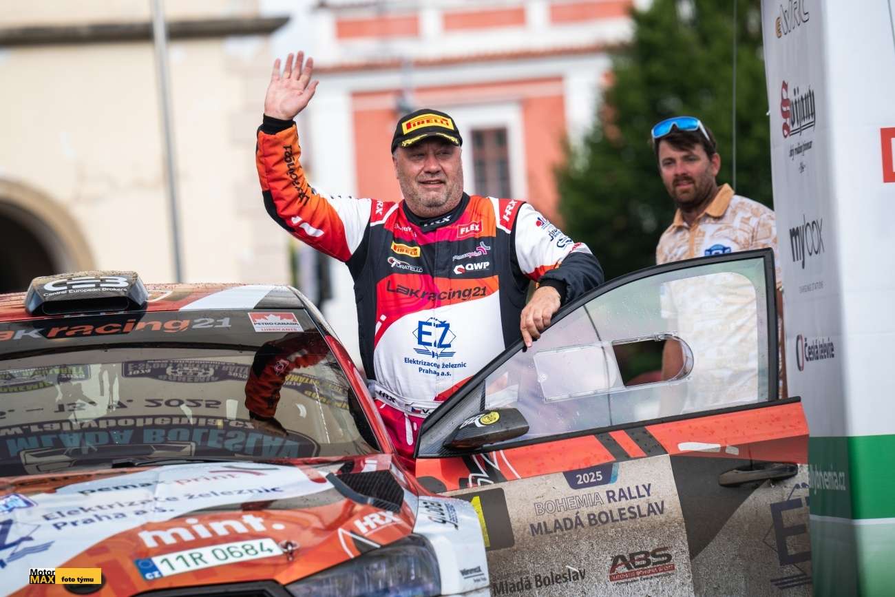 Vojtěch Štajf se připravuje na start CER WRC 2025- v neobvyklé roli předjezdce.