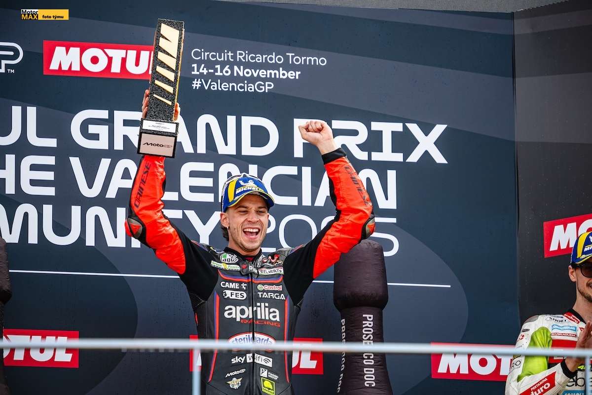 Sezóna 2025 skončila pro Aprilia Racing nejlepším možným způsobem.