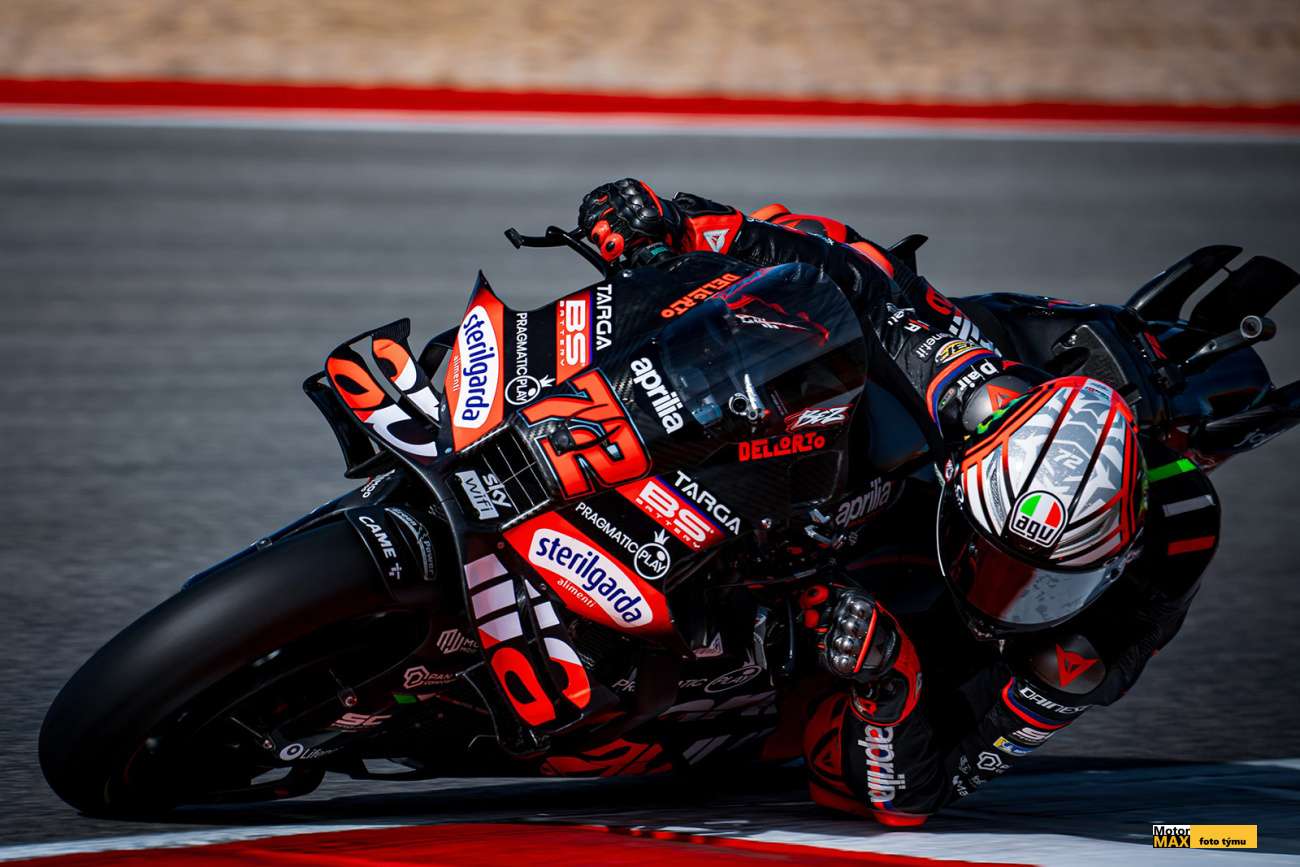 Tým Aprilia Racing v Algarve s mimořádným triumfem po dokonalém závodě.