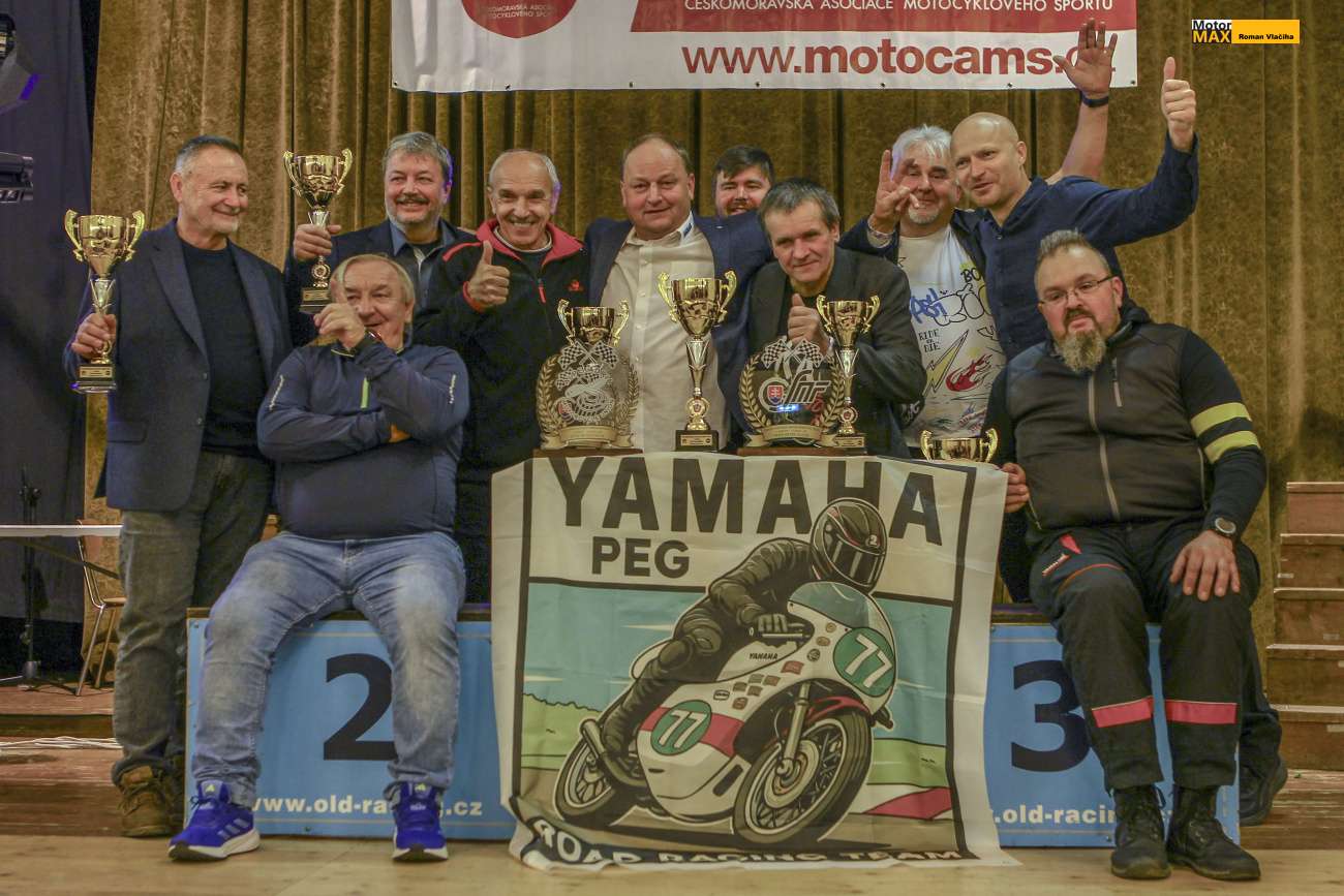 Vyhlášení motocylové federace CAMS – Městec 2025. Fotogalerie  RV.