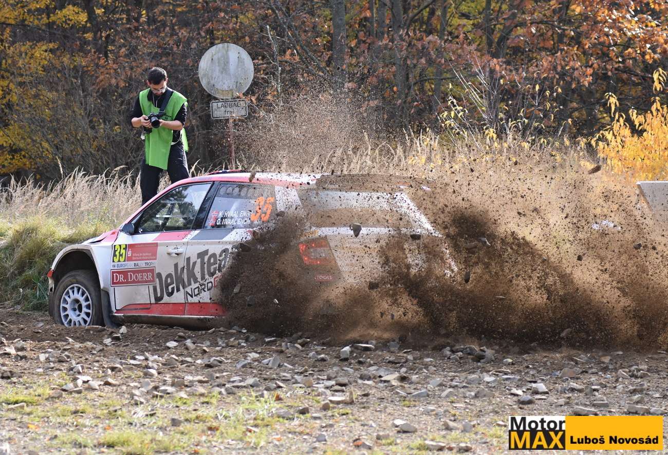 Německá šotolinová Lausitz rallye 2025. Fotogalerie Luboše Novosáda.