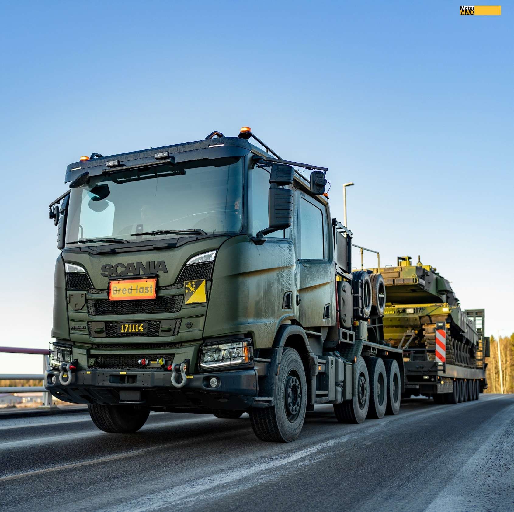 Společně s armádou vyvinuli nové tahače pro přepravu tanků,