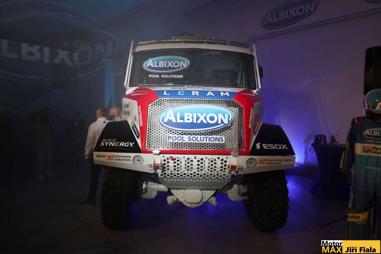 Křest kamionů Buggyry  pro Dakar 2026. Fotogalerie Jirky Fialy.