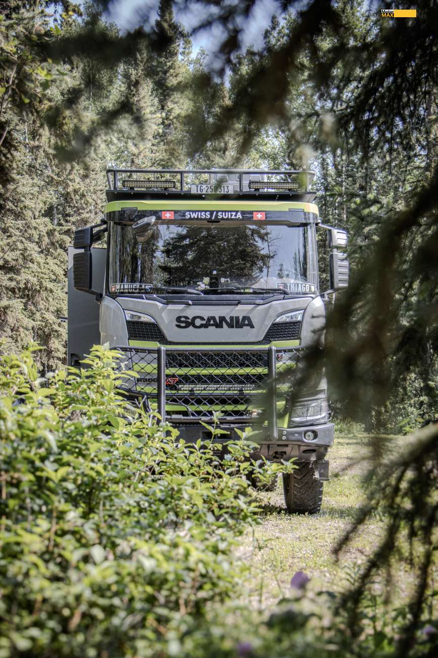 Big Shrek: Scania 500R 6×6 XT na cestě na konec světa.