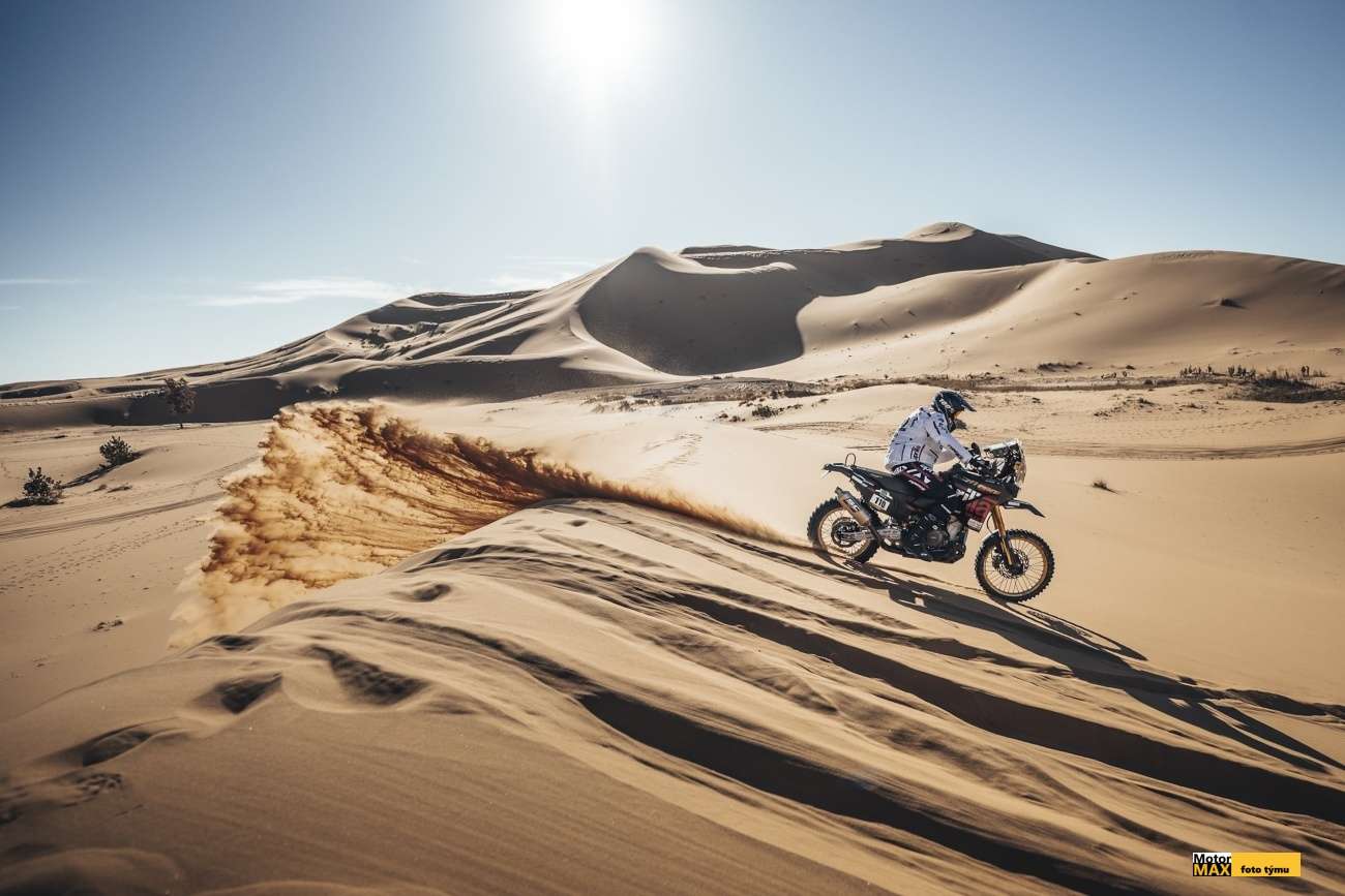 Aprilia Tuareg Rally po první polovině Africa Eco Race 2026.