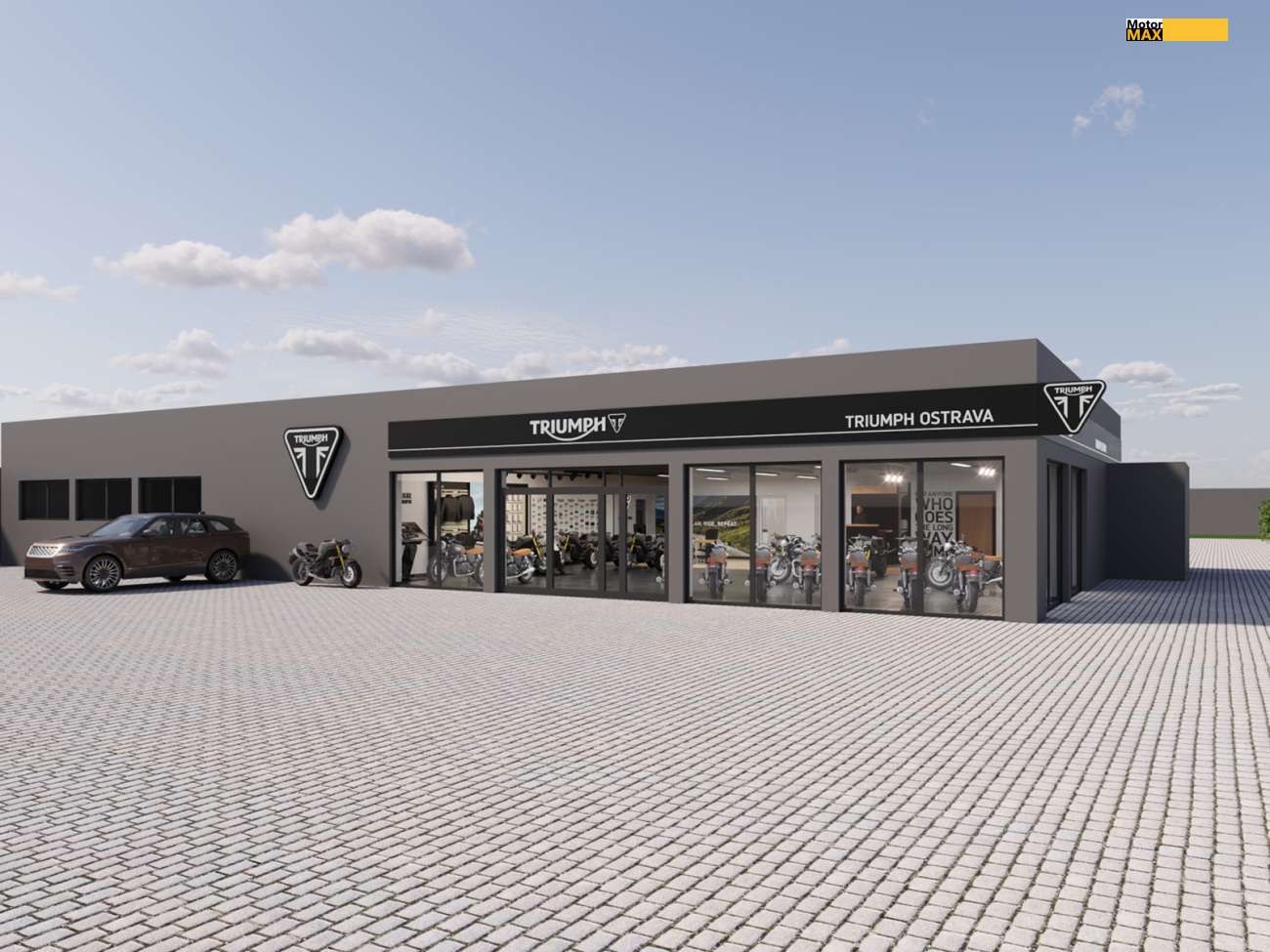 Značka Triumph má nové dealerství v Ostravě.