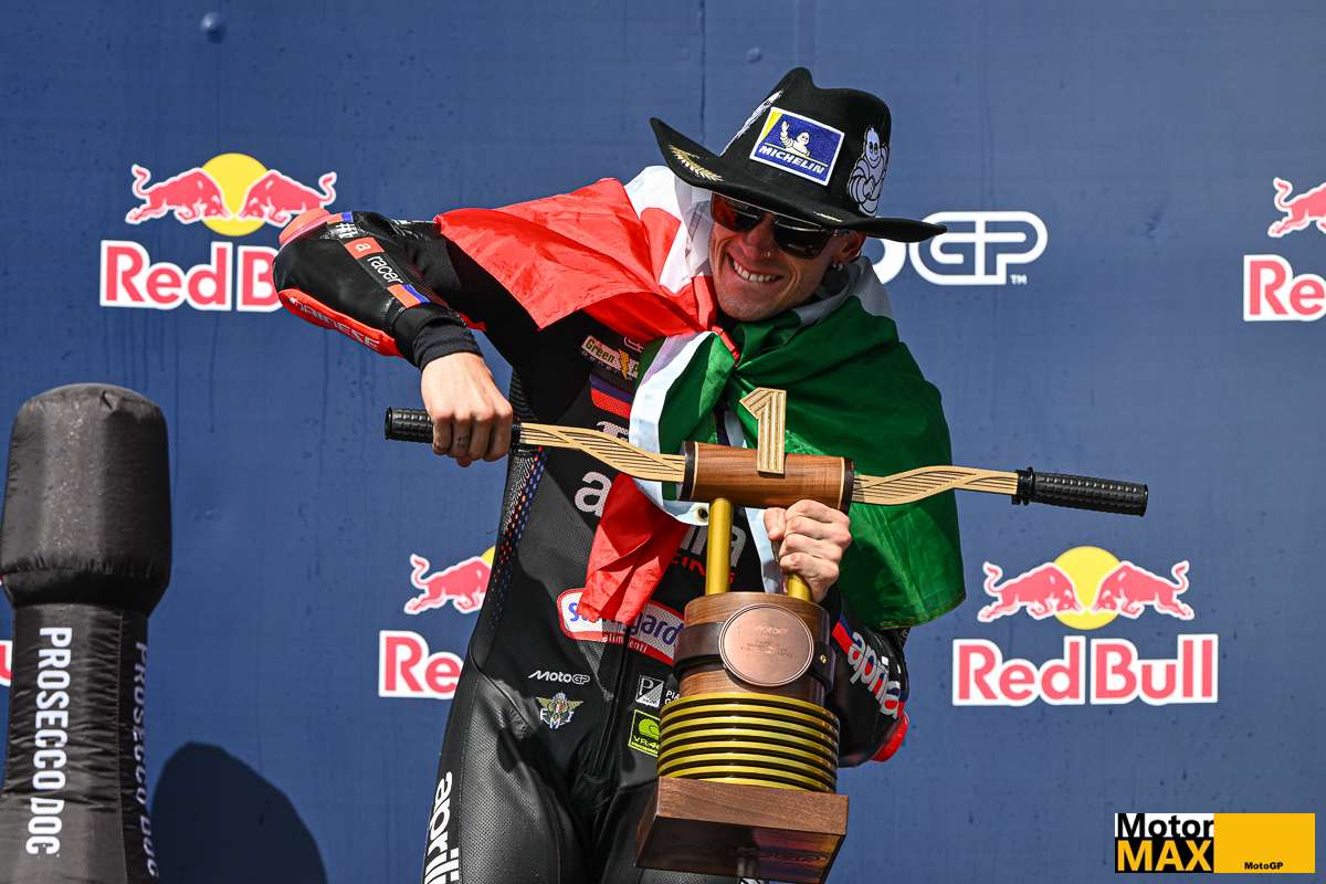 MotoGP: Marco Bezzecchi ovládl Texas a přepsal historii.