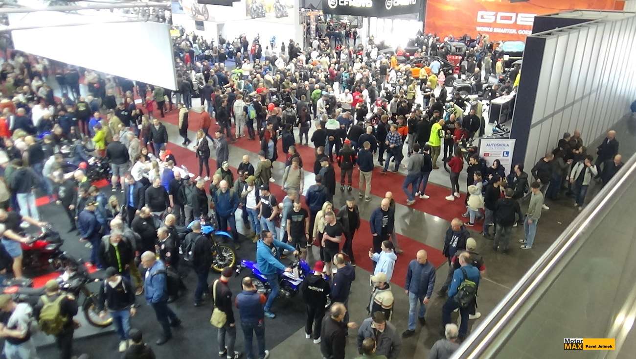 Motosalon odstartoval motocyklovou sezónu. Návštěvnický rekord padl.