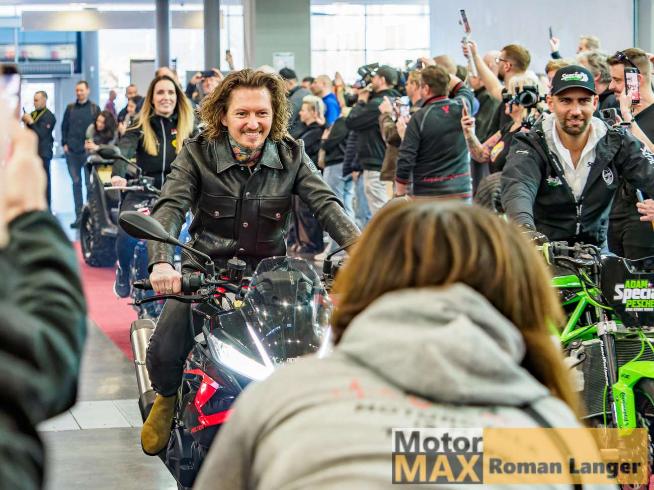 Známé tváře na Motosalonu Brno 2026. Fotogalerie Romana Langera.