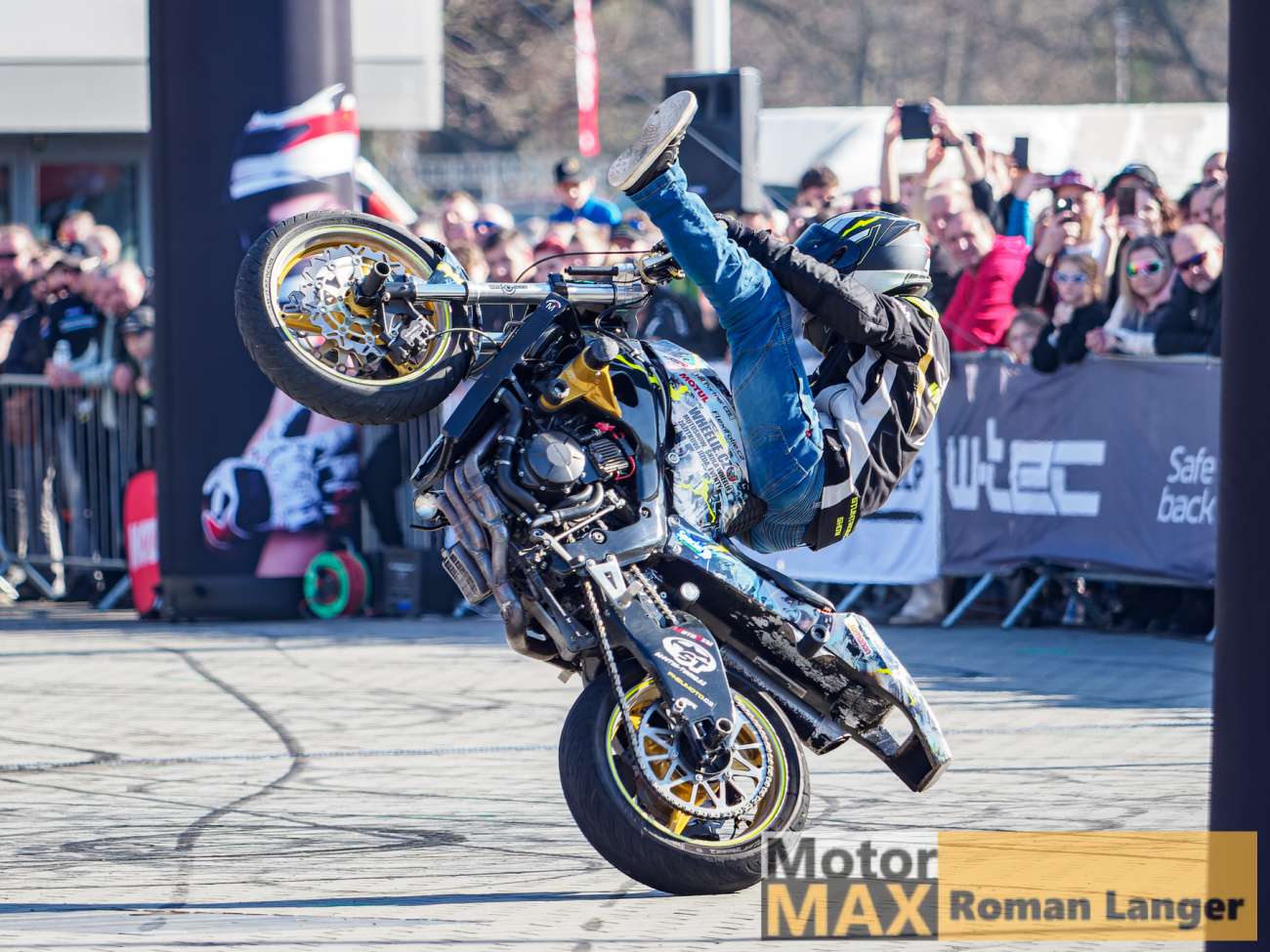 Na Motosalonu nechybí ani kaskadéři z týmu Special Brothers.