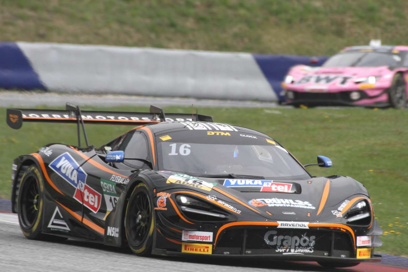 DTM-Test na Red Bull Ringu: Jakou hodnotu má nejlepší čas McLarenu?