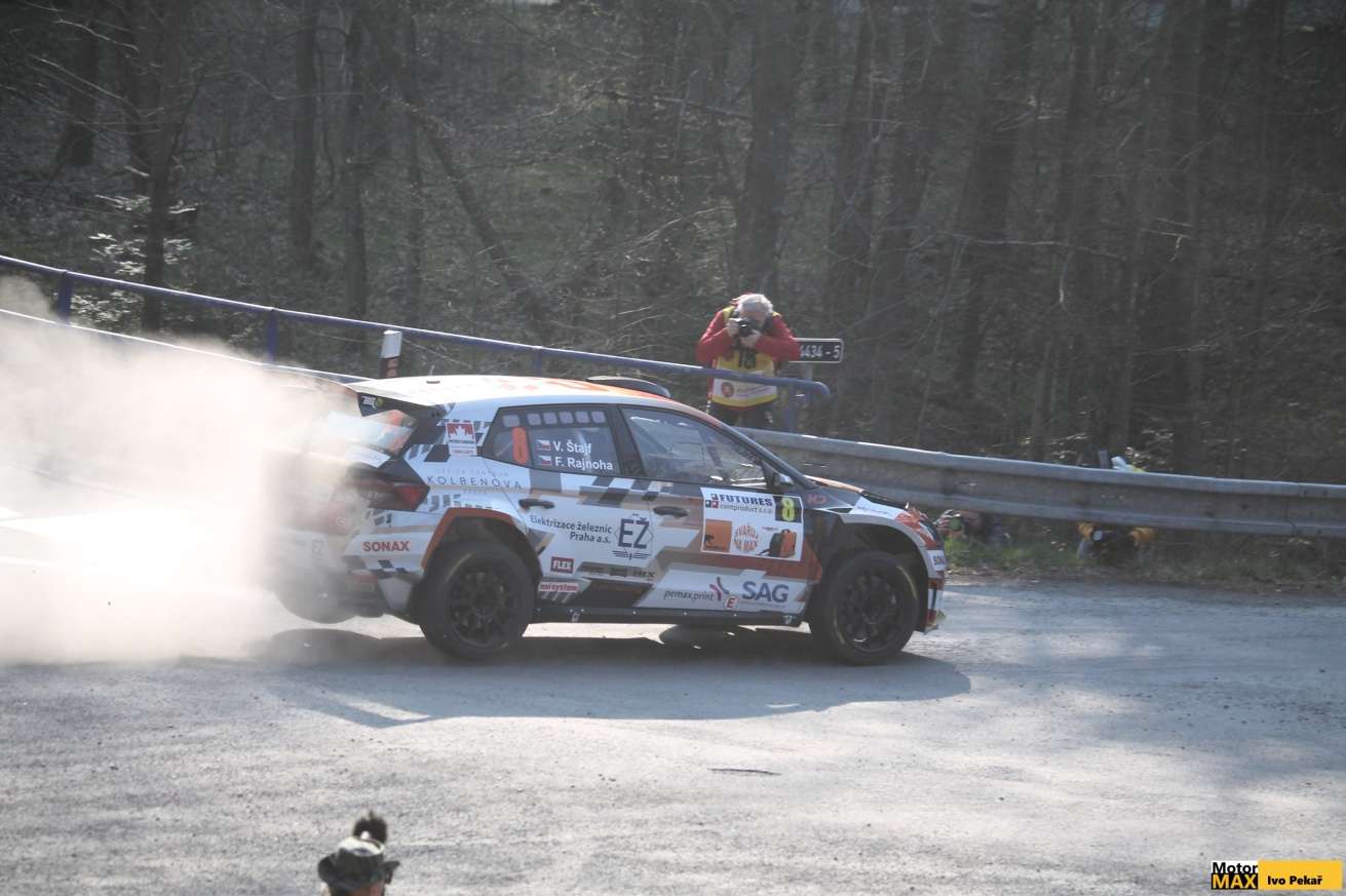 Vojtěch Štajf pojede tradiční Rallysprint Kopná s Fabií RS Rally2.