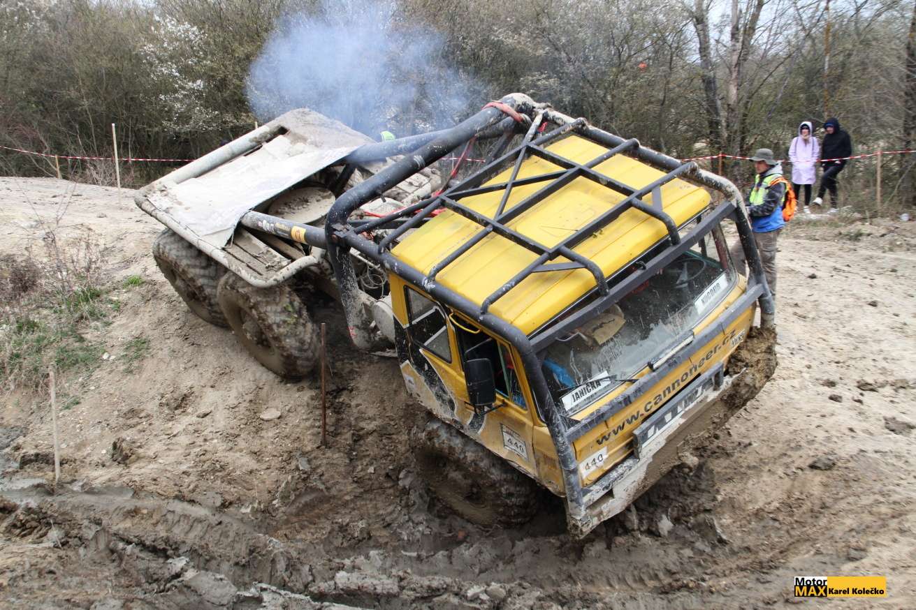 Trucktrial Milovice 2026. Fotogalerie Karla Kolečka.