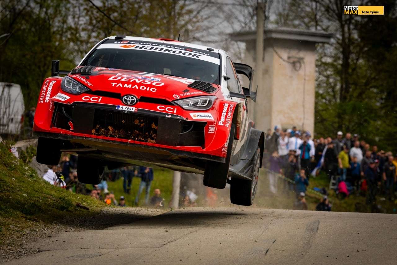 Takamoto Katsuta vybojoval s týmem TOYOTA v Chorvatsku druhé vítězství v řadě.