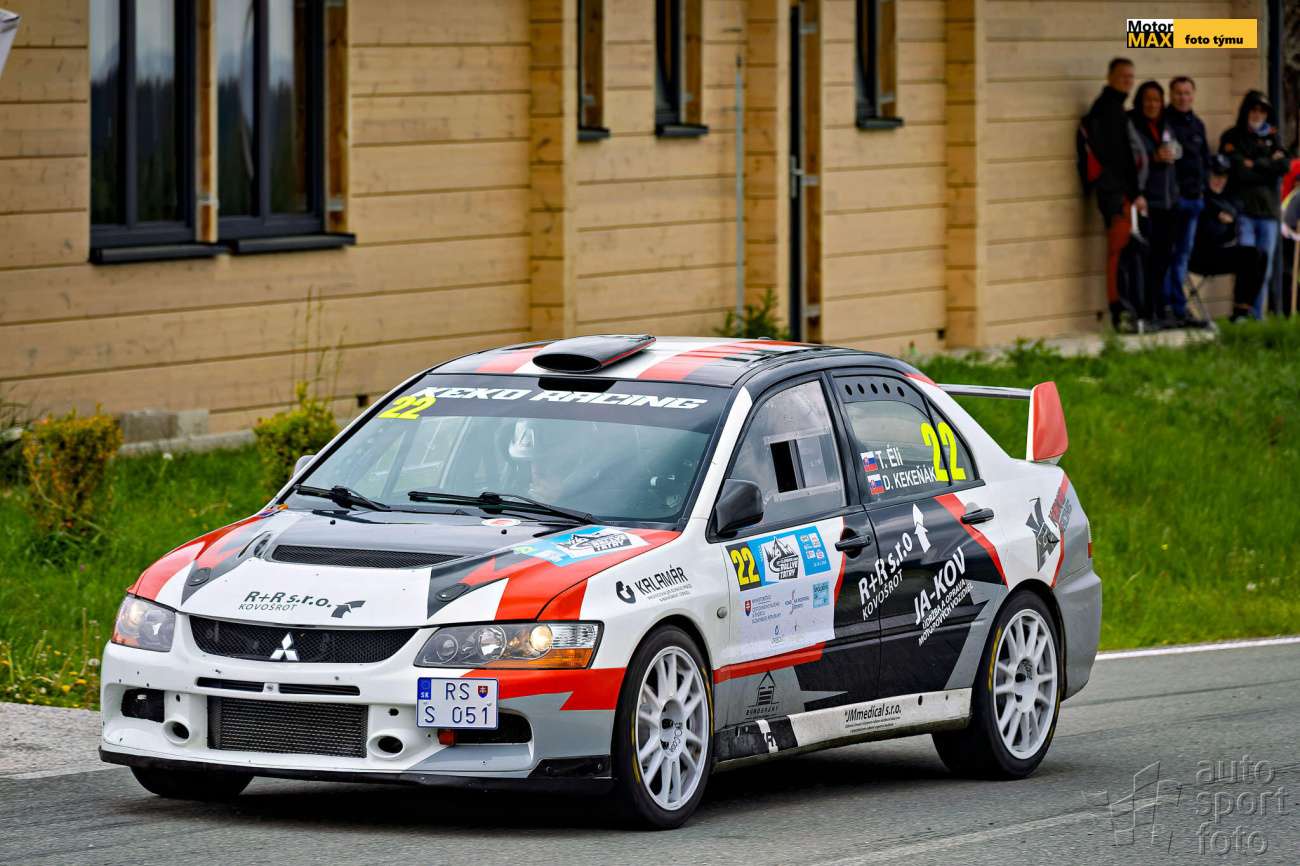 Posádky KEKO Racingu bilancují  po  Rallye Tatry.