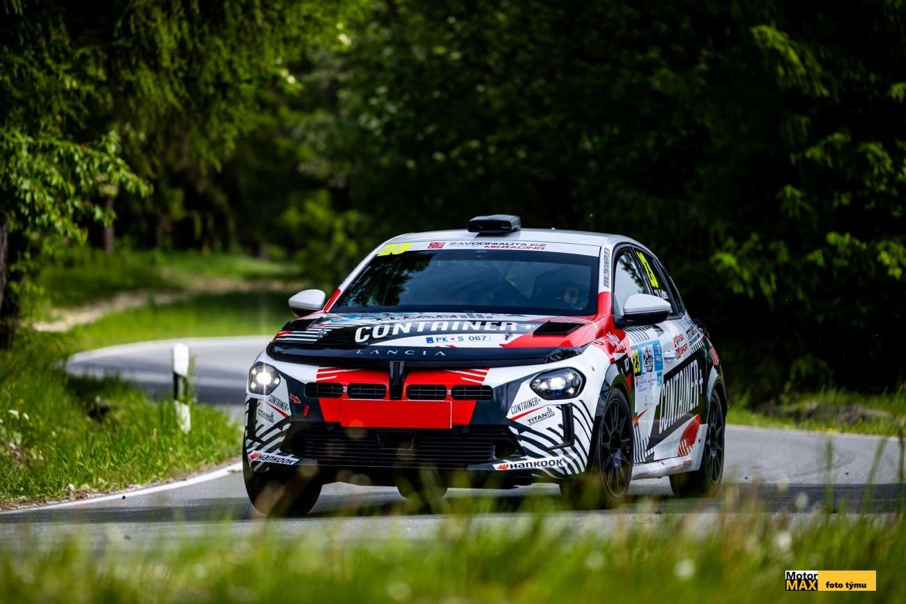 Nino Gutten absolvoval svoji premiérovou Rallye Tatry. S Lancií Ypsilon.