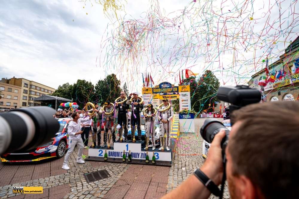 Barum rally ovládl domácí hrdina. Lídr evropského šampionátu Teemu Suninen druhý.