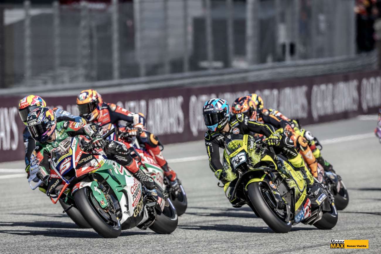 MotoGP na RedBull Ringu 2026 – dramatická fotogalerie Romana Vlačihy.