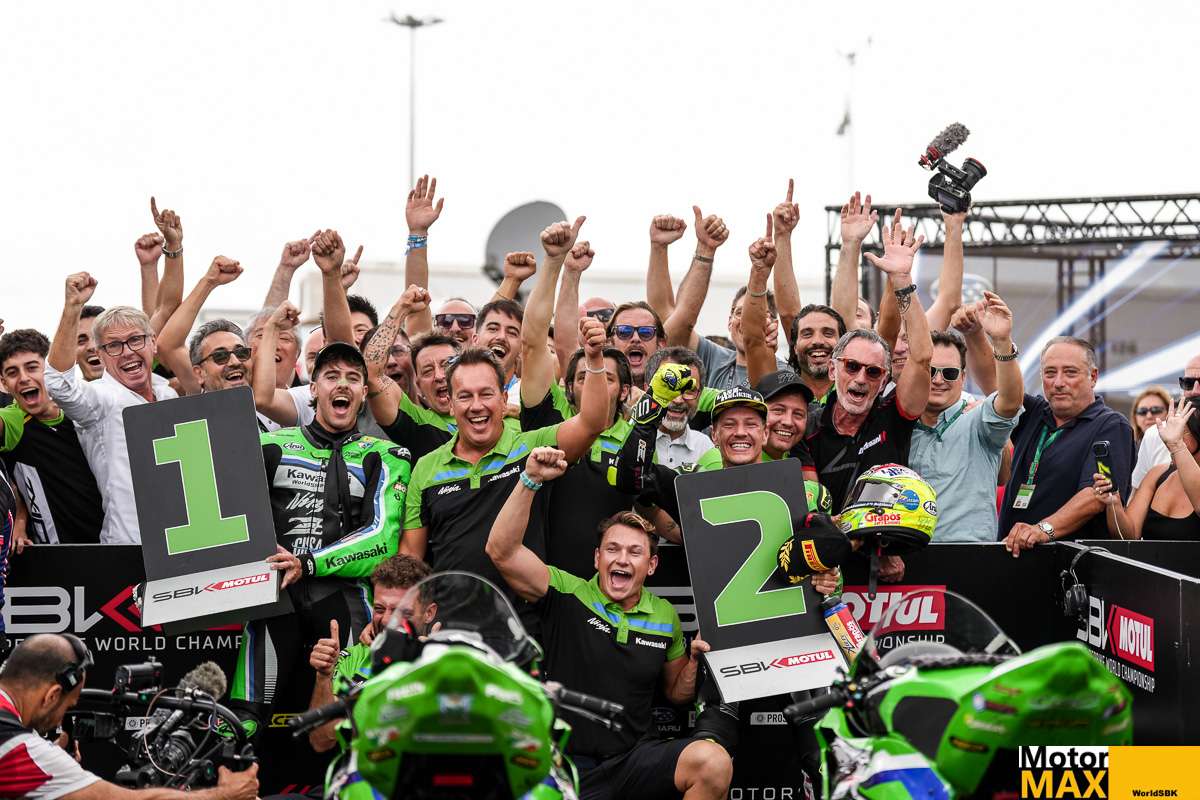 WorldSSP: Alcoba vede vítězný double Kawasaki, fantastický Ferrari z WRP Racing slaví pódium!
